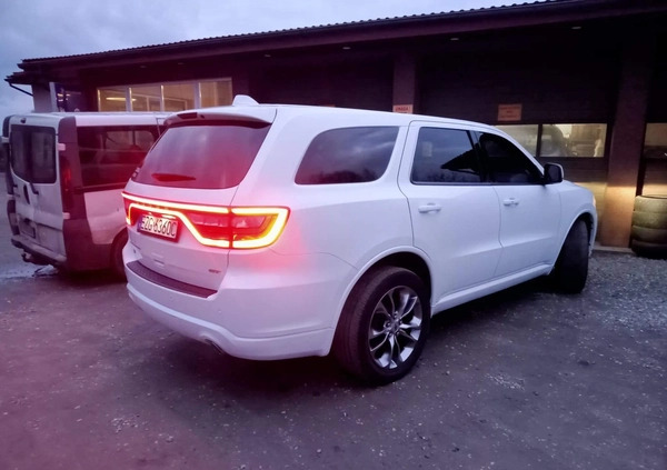 Dodge Durango cena 149000 przebieg: 130000, rok produkcji 2020 z Trzcianka małe 37